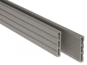 Accessoires pour terrasse composite : Cover strip gris argenté UPM Profi