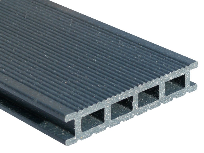 Lame de terrasse en composite UPM ProFi Deck 150 - Gris granité