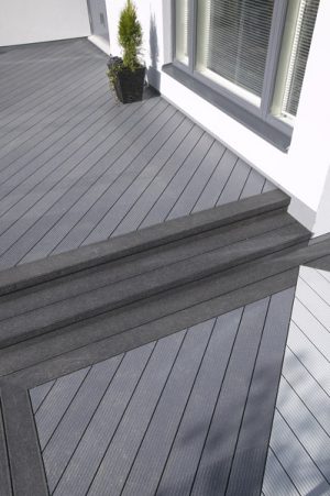 Accessoires pour terrasse composite - Nez de marche - Rail step UPM Profi Deck 150 - Photo 1