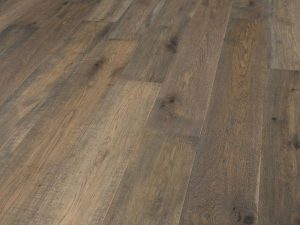 Vermont - Parquet contrecollé en chêne huilé finition rabotée main, sciée et brossée