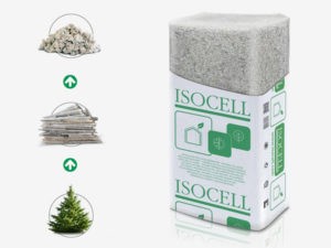 La ouate de cellulose ISOCELL est un isolant thermique et phonique composé de fibres de cellulose, issues du recyclage de papier journal